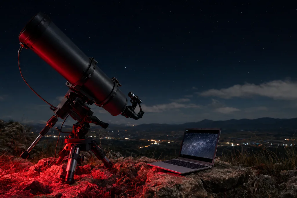 Astrofotografía de cielo profundo: equipo y proceso