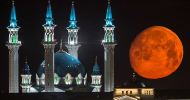 La Luna desde Tartaristán, Rusia