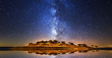 La Vía Láctea desde Portugal