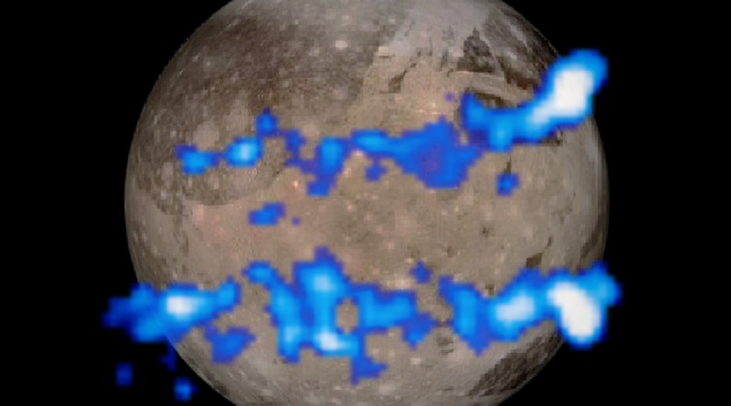 Ganímedes, la luna más grande de Júpiter, alberga un enorme océano