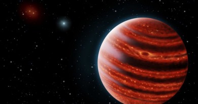 Astrónomos descubren a un exoplaneta joven similar a Júpiter