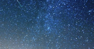 Una perseida y la Vía Láctea desde Nuevo México, EE. UU.