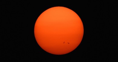 Foto del Sol y la región activa 2403