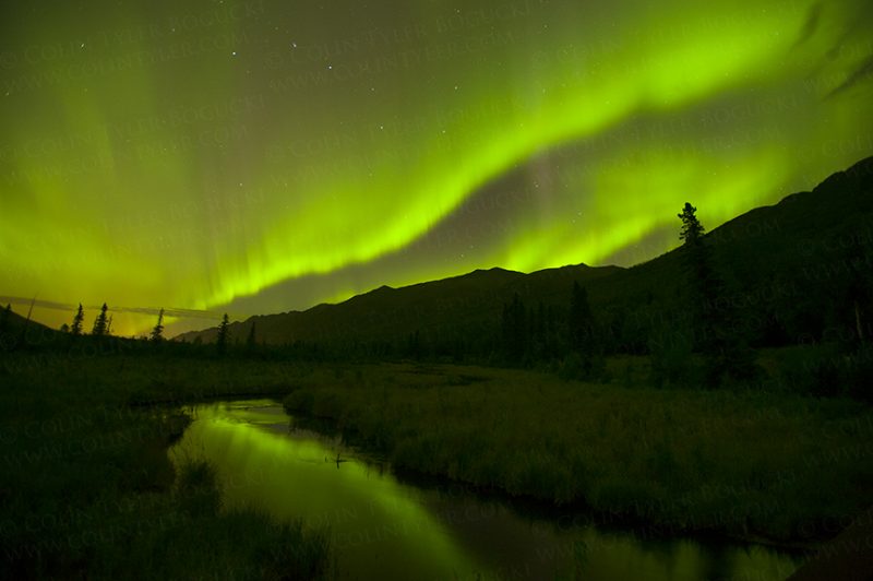 Auroras boreales desde Alaska