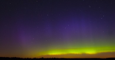 Auroras boreales desde Estonia