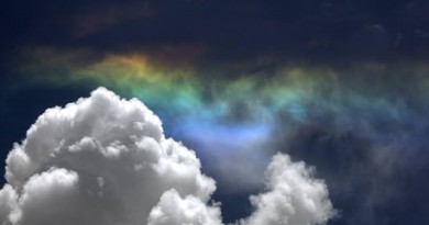 Arco circunhorizontal desde Texas, Estados Unidos