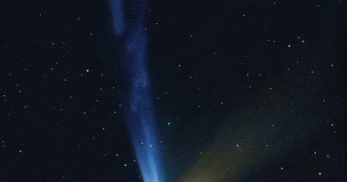 El Cometa C/2014 Q1 Panstarrs desde Namibia