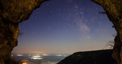 La Vía Láctea desde Bulgaria