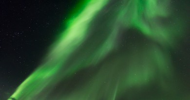 Auroras boreales desde el norte de Noruega