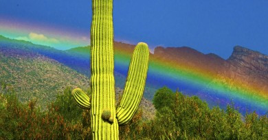 Arcoíris desde Arizona, Estados Unidos