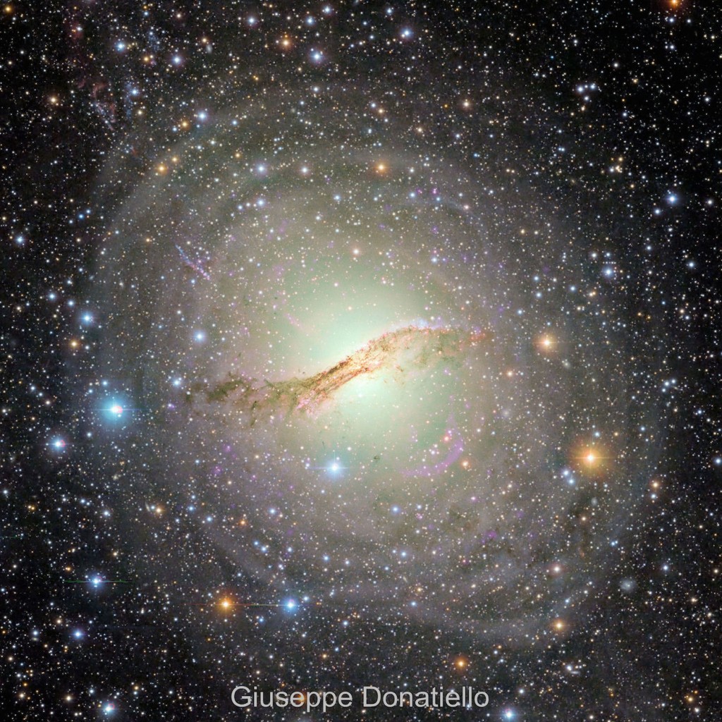 Imagen de la Galaxia Centaurus A (NGC 5128)