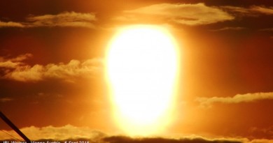 La salida del Sol desde Viena, Austria