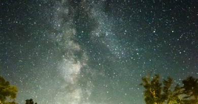 La Vía Láctea desde Eslovaquia