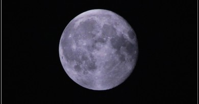 La Luna desde Granada, España