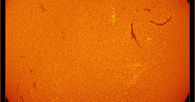 Foto del Sol desde Nueva York, Estados Unidos