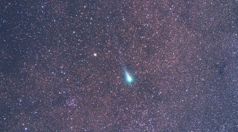 Foto del Cometa C/2013 US10 (Catalina) desde Nueva Zelanda