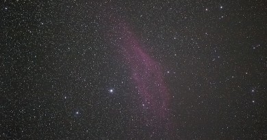 La Nebulosa California (NGC 1499) desde Míchigan, EE. UU.