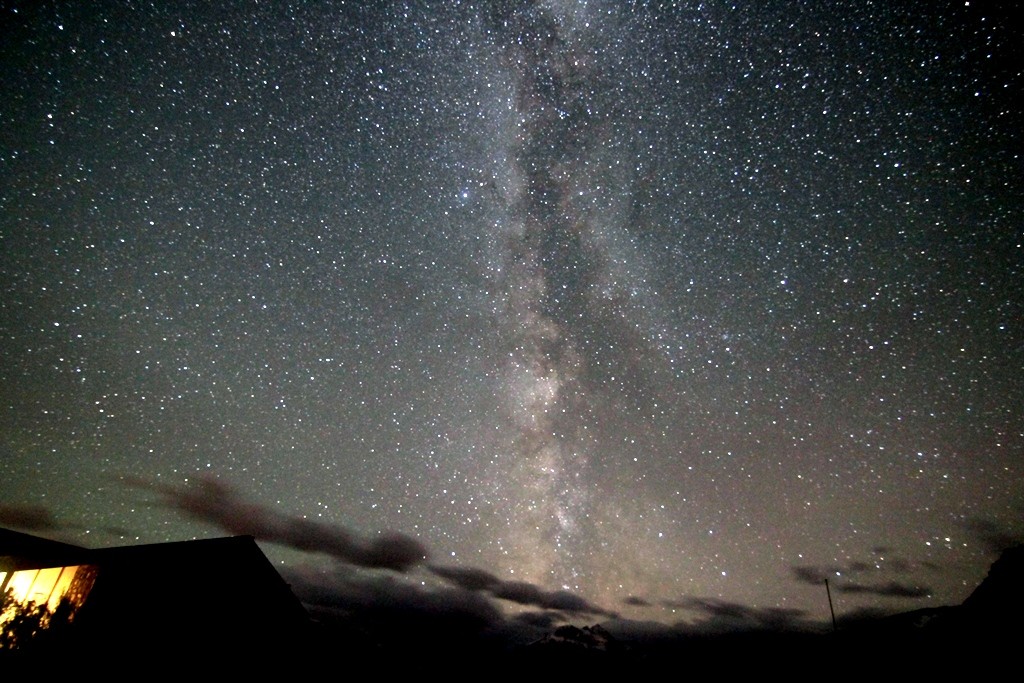 La Vía Láctea desde Montana, Estados Unidos