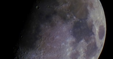 La Luna desde Gales, Reino Unido