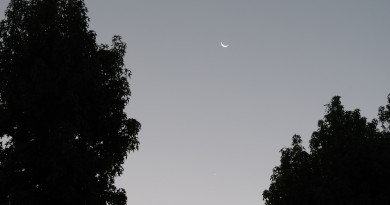 La Luna y Venus desde California