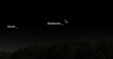 La conjunción de la Luna y Aldebarán será visible la madrugada del 5 de septiembre