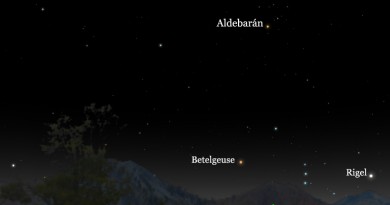 Esta noche se podrá ver la conjunción de la Luna y Aldebarán