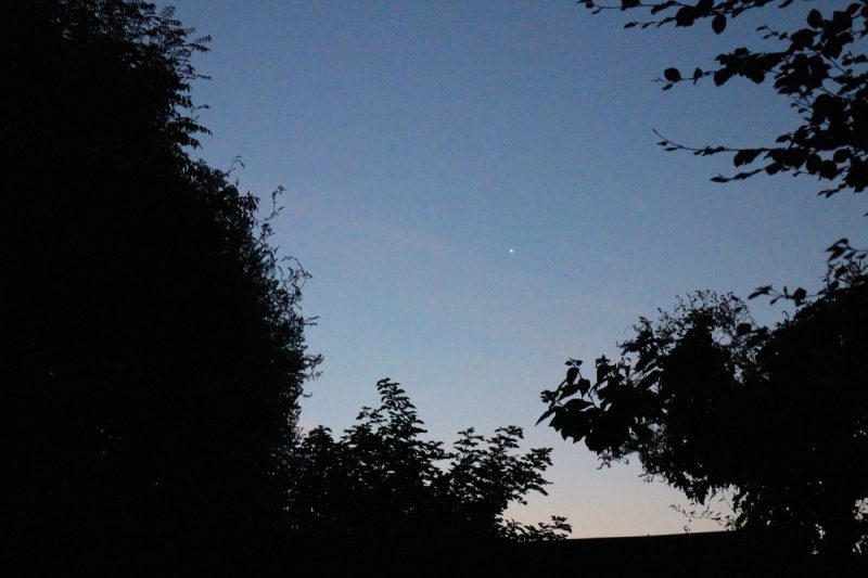 Foto de Venus al amanecer en Inglaterra
