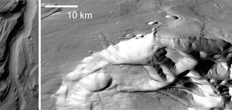 Nueva hipótesis sobre el origen de las mega-inundaciones en Marte