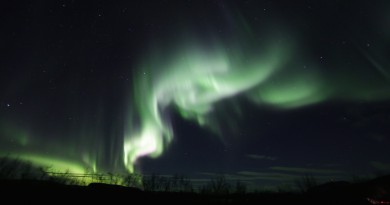 Auroras boreales desde Finlandia