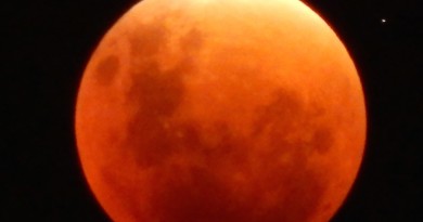 El eclipse total de Luna desde Montevideo, Uruguay