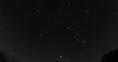 Oriónida desde Pennsylvania, Estados Unidos