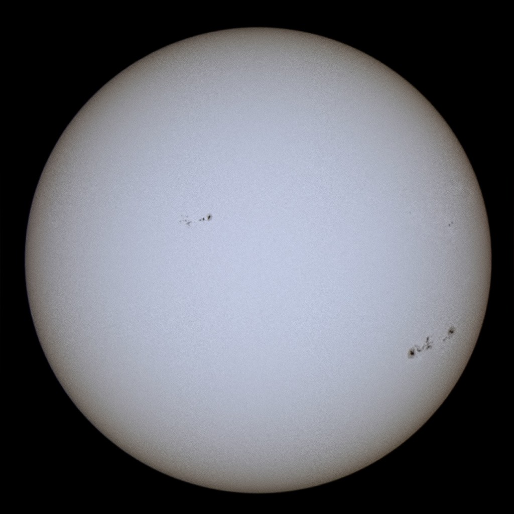 Foto del Sol desde Gales, Reino Unido