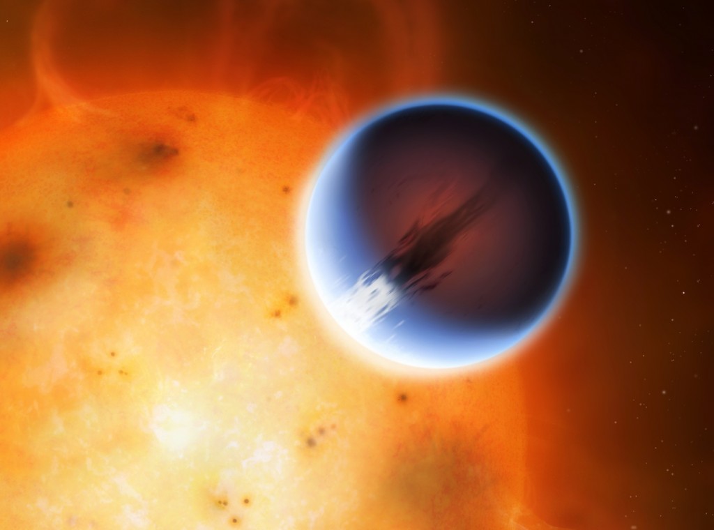 Descubren vientos que superan los 2 kilómetros por segundo en un exoplaneta