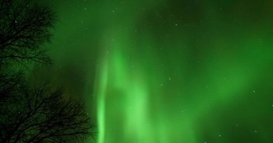 Auroras boreales desde Finlandia