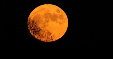 La Luna desde Pennsylvania, Estados Unidos