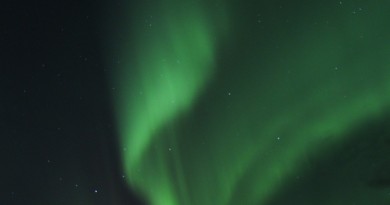 Auroras boreales desde Nome, Alaska
