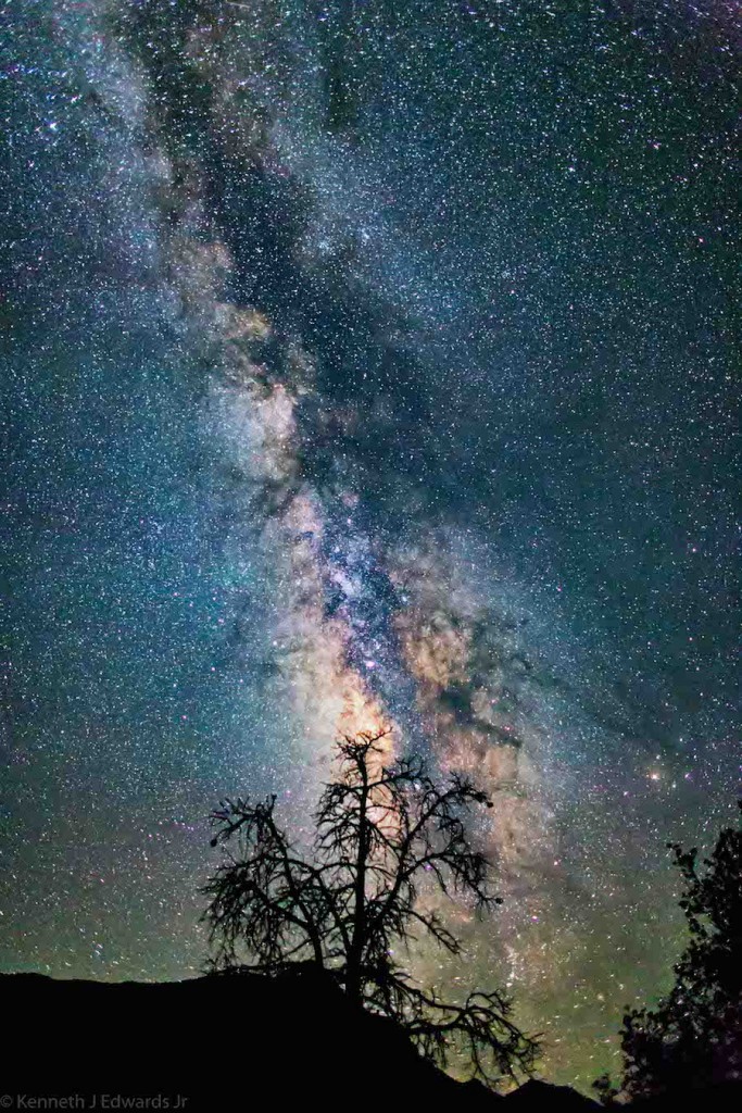La Vía Láctea desde Texas, Estados Unidos