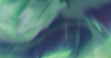 Auroras boreales desde Alaska