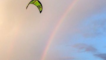 Un arcoíris desde Nueva York, Estados Unidos