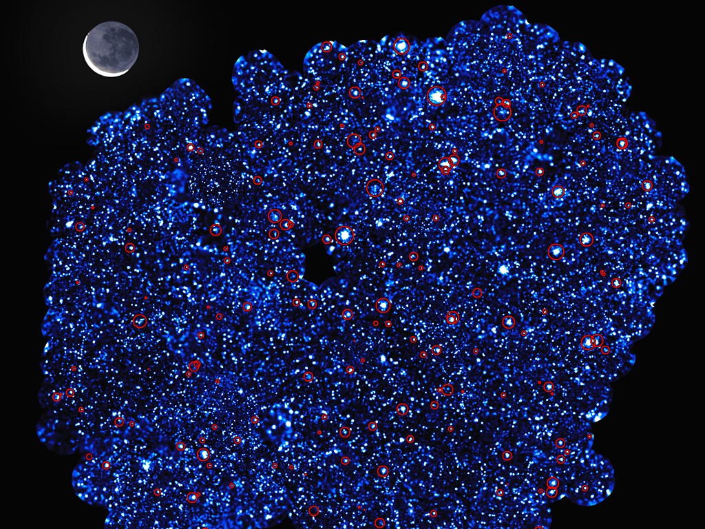 El sondeo XXL: una de las mayores búsquedas de cúmulos galácticos