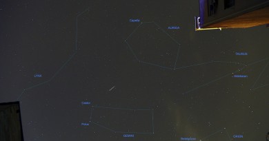 Una gemínida desde Barcelona, España