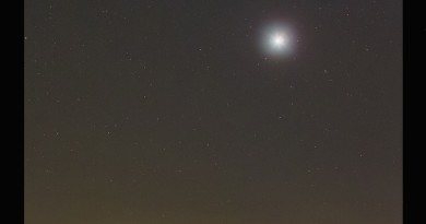 El Cometa C/2013 US10 (Catalina) y Venus desde Irán