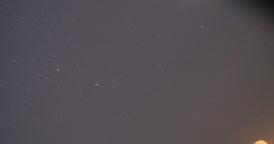 La Luna y Venus desde Austria