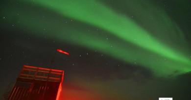 Auroras boreales desde Suecia