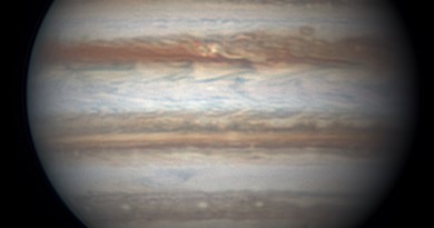 Imágenes de Júpiter tomadas desde Filipinas