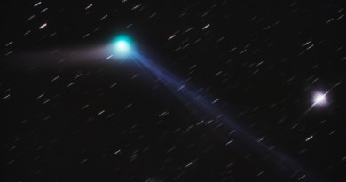 El Cometa C/2013 US10 Catalina desde Irán