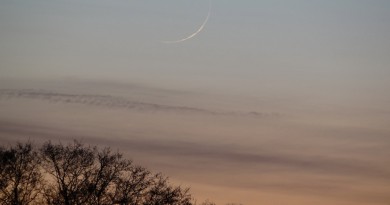 La Luna desde Linköping, Suecia