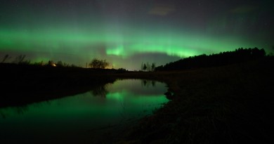 Auroras boreales desde Finlandia