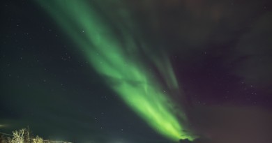 Auroras boreales desde Abisko, Suecia