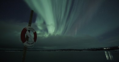 Auroras boreales desde Abisko, Suecia